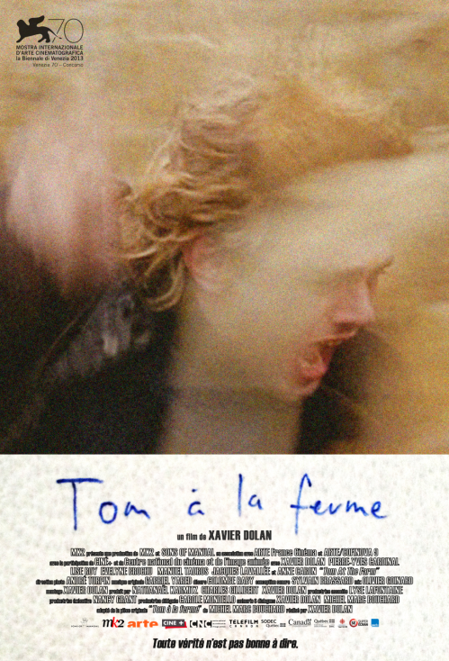 Affiche francophone international de "Tom à la ferme"